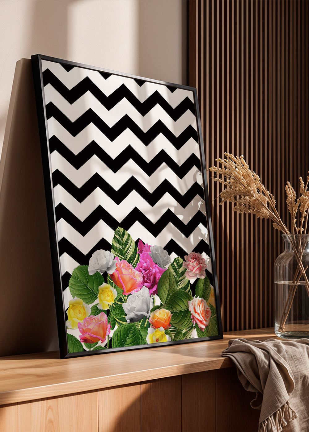 Chevron Floral