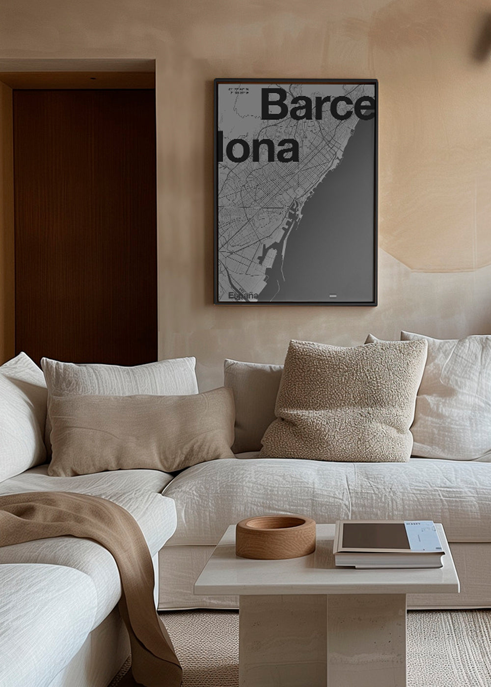 Barcelona - Minimal Map