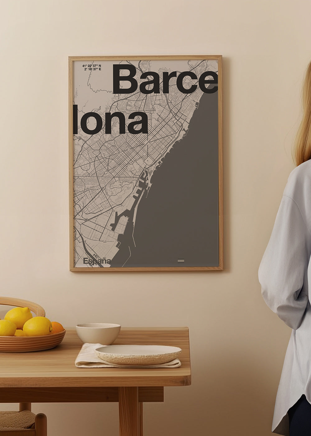 Barcelona - Minimal Map