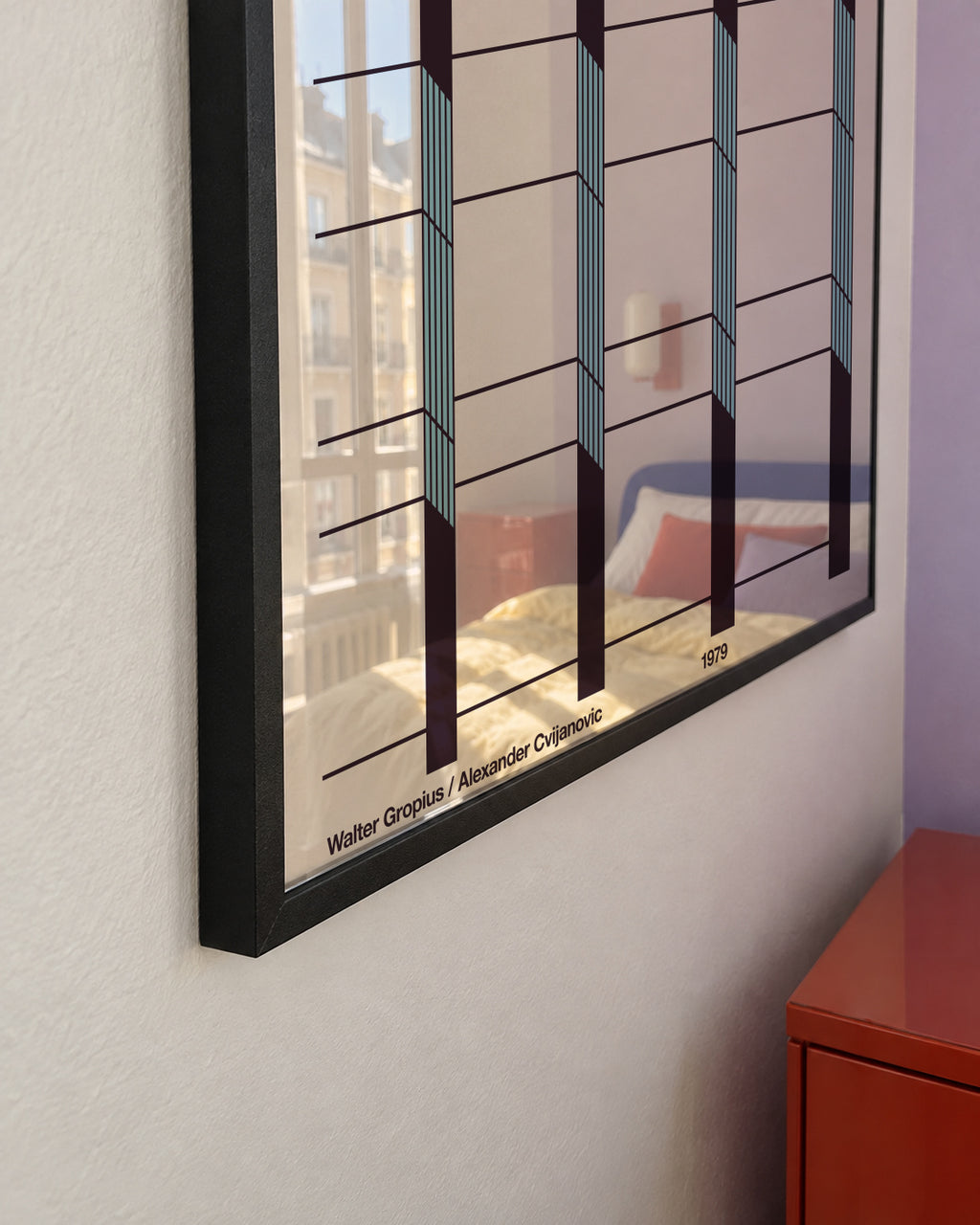 Bauhaus - Archiv Berlin - Framed poster detail