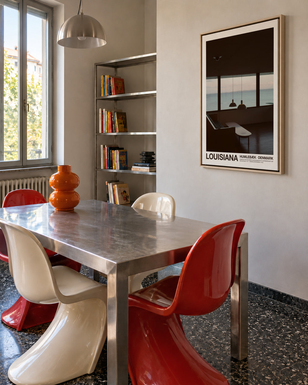 Louisiana - The View - Framed canvas in an interior