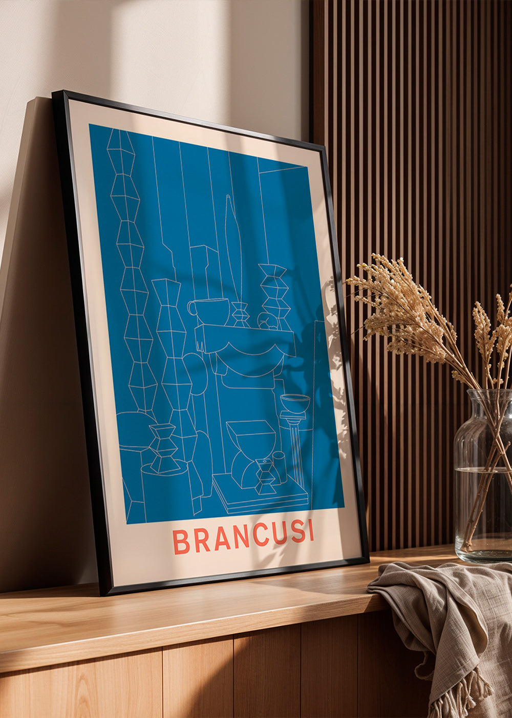 Geometric illustration Brancusi