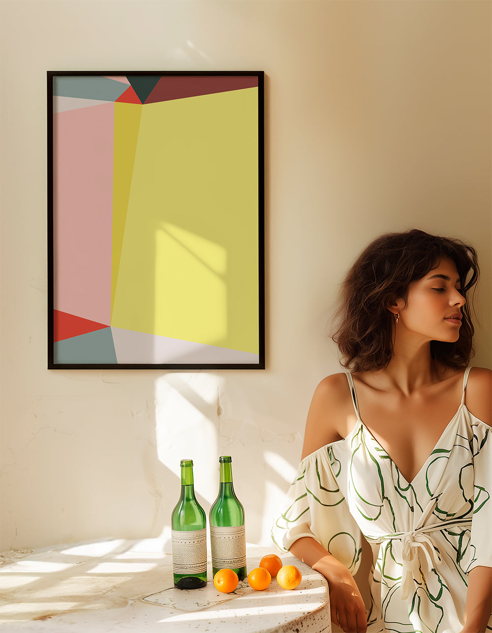 Polygonal composition nÂ° 3