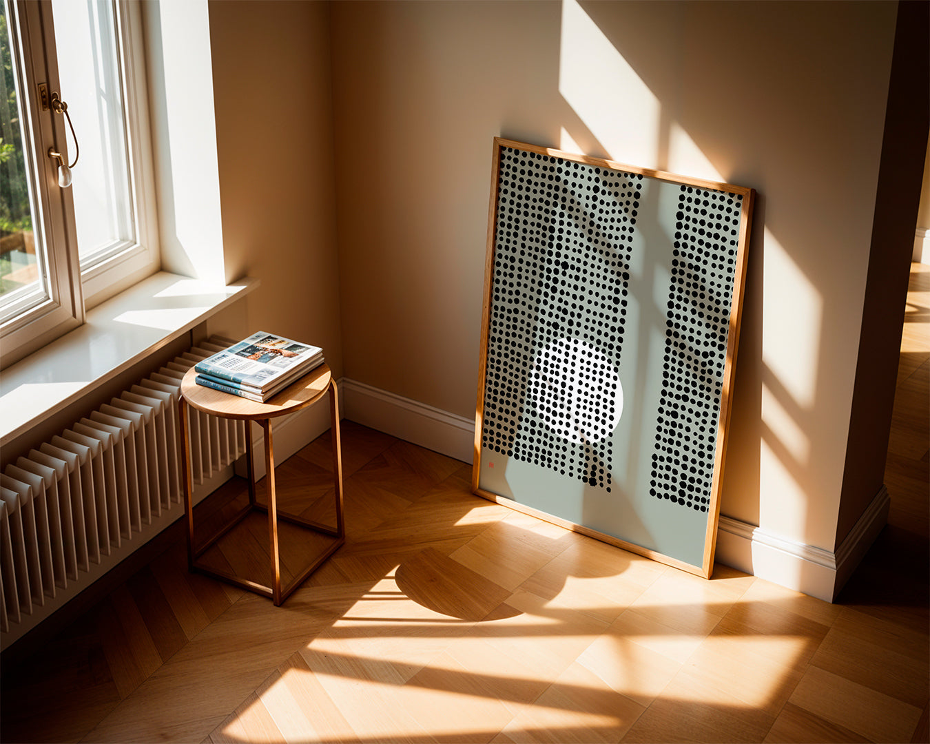 Hidden Moon n° 4 (Behind The Curtains)