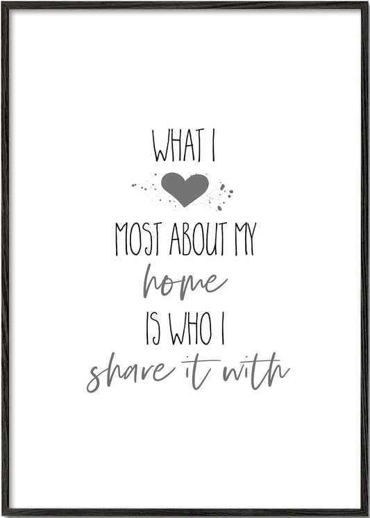 What I love most about my home