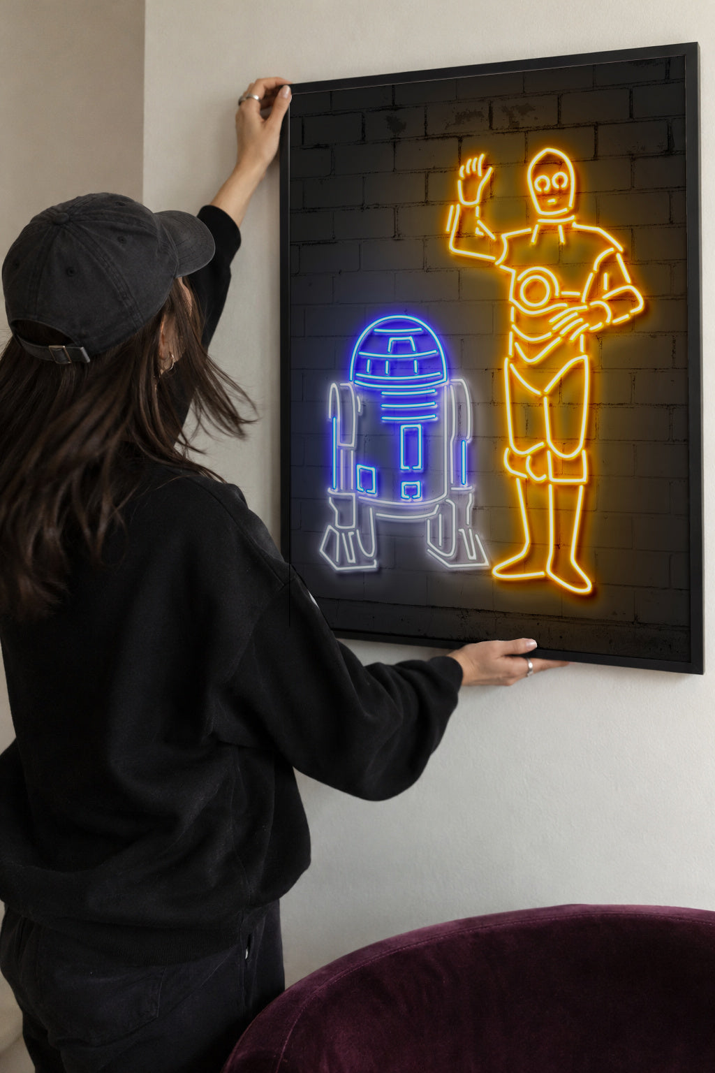R2D2 CRPO - Framed poster detail