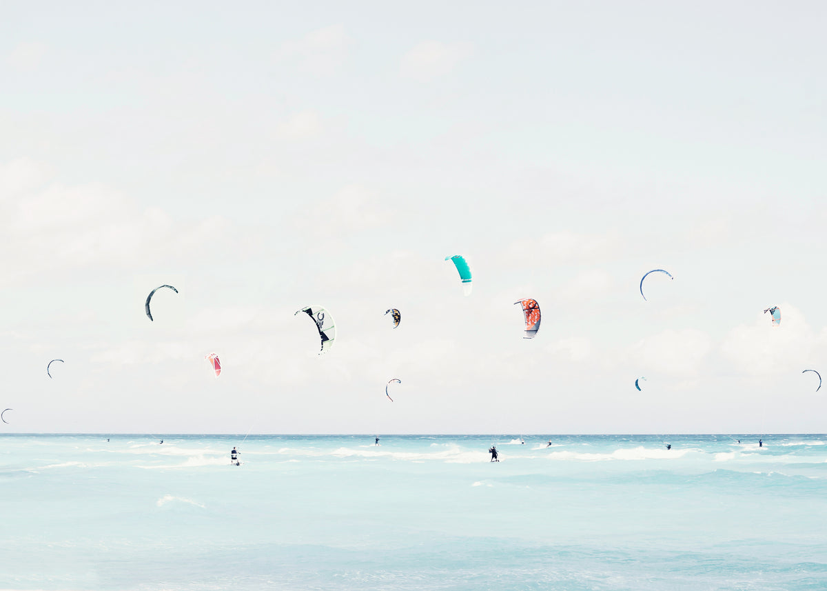 Kite Surfing - Unframed art print