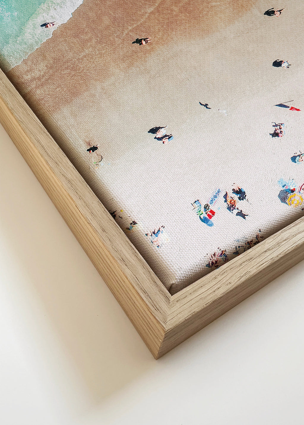Beach Mood - Framed canvas detail