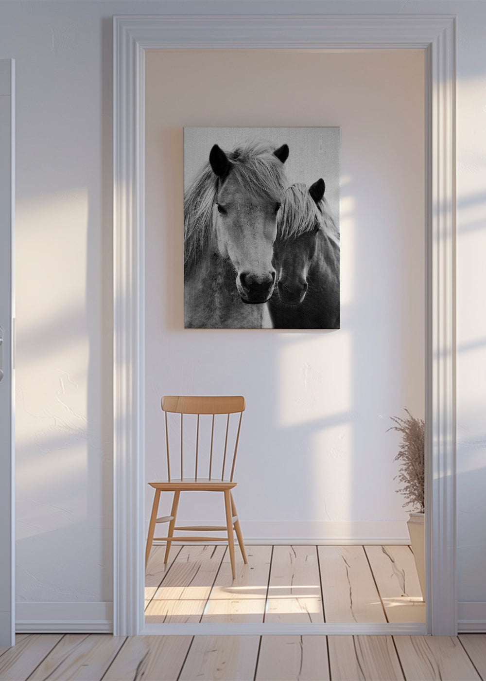 Horses - Black & White 7