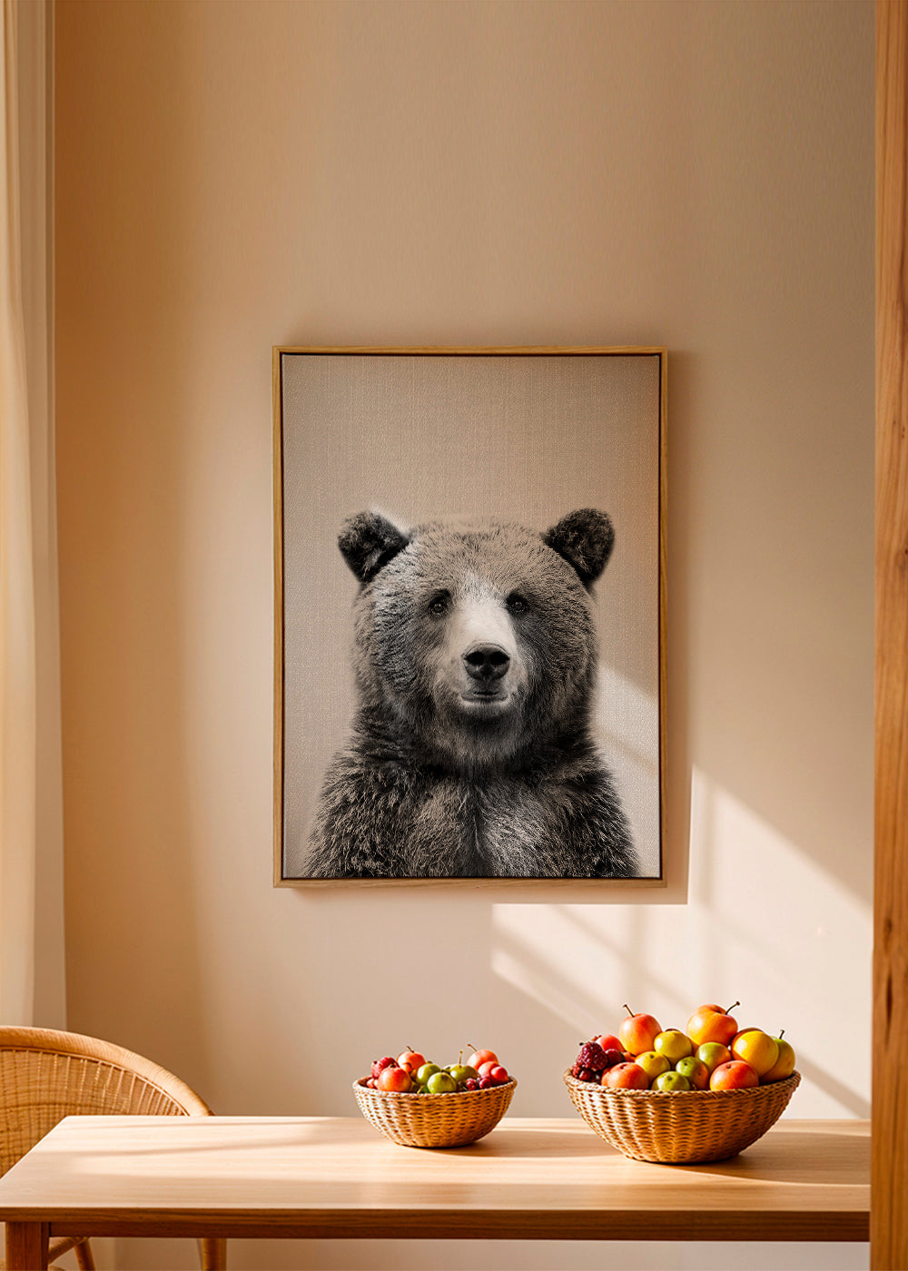 Grizzly Bear - Black & White