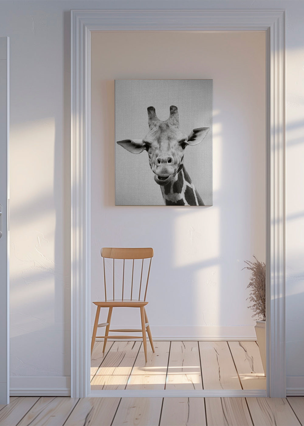 Giraffe - Black & White