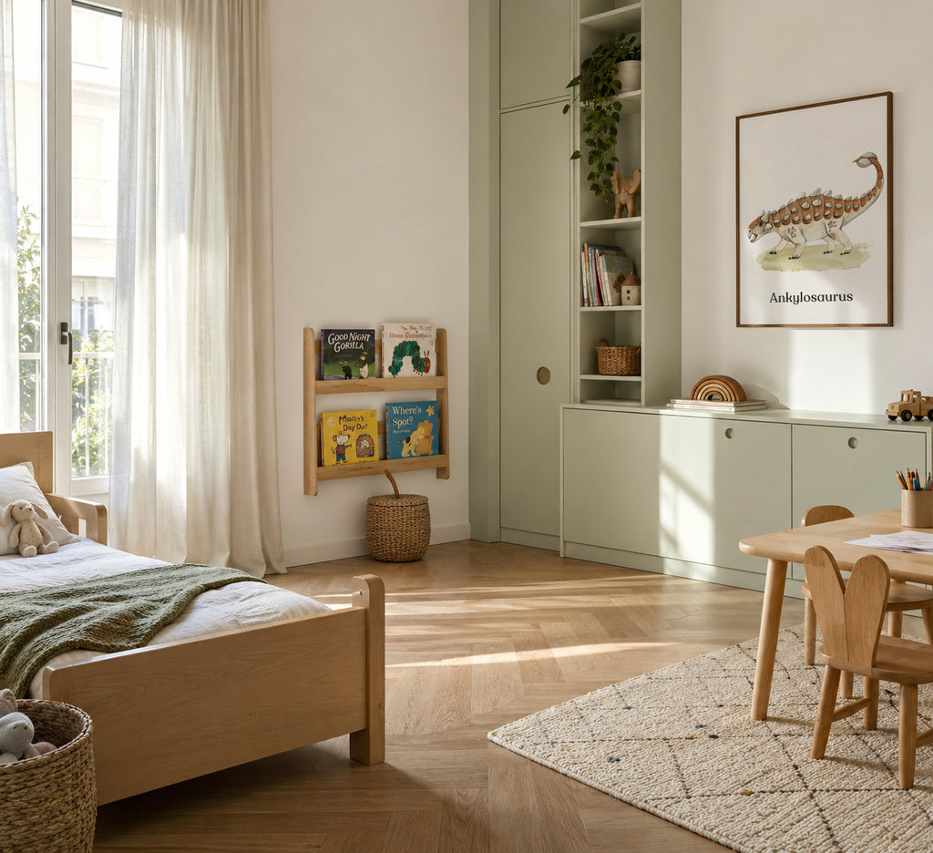 Ankylosaurus - Framed poster in an interior