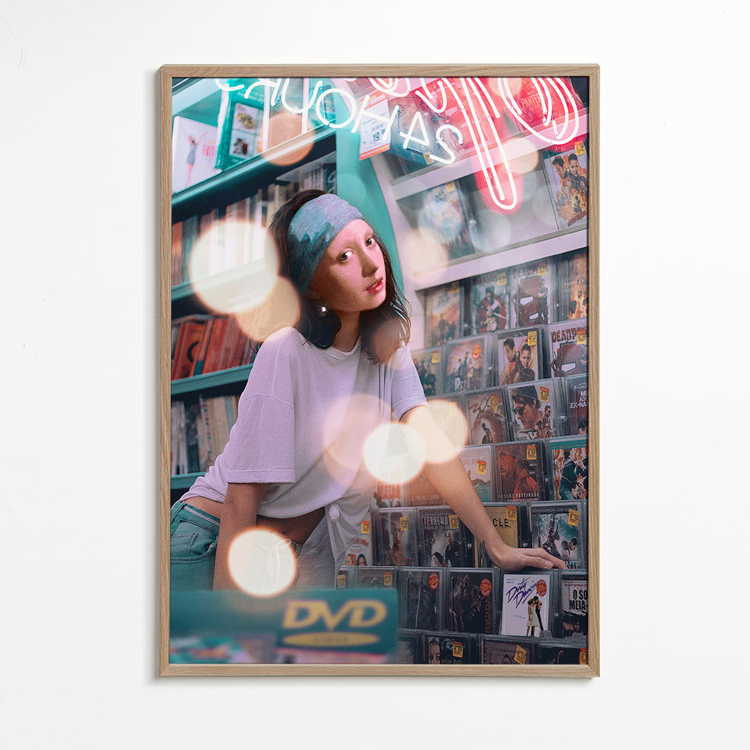 The girl at the video store