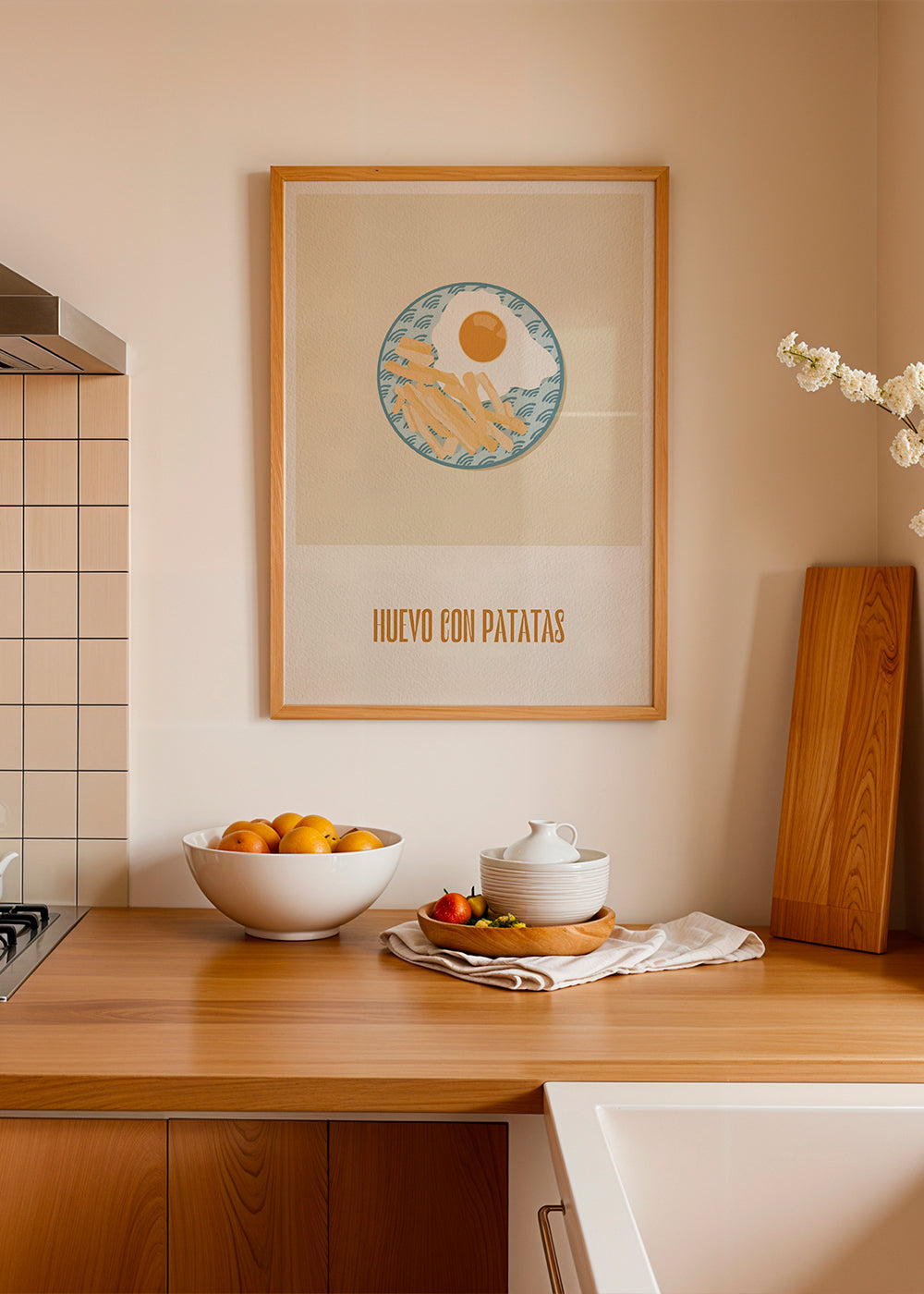 Huevo con patatas