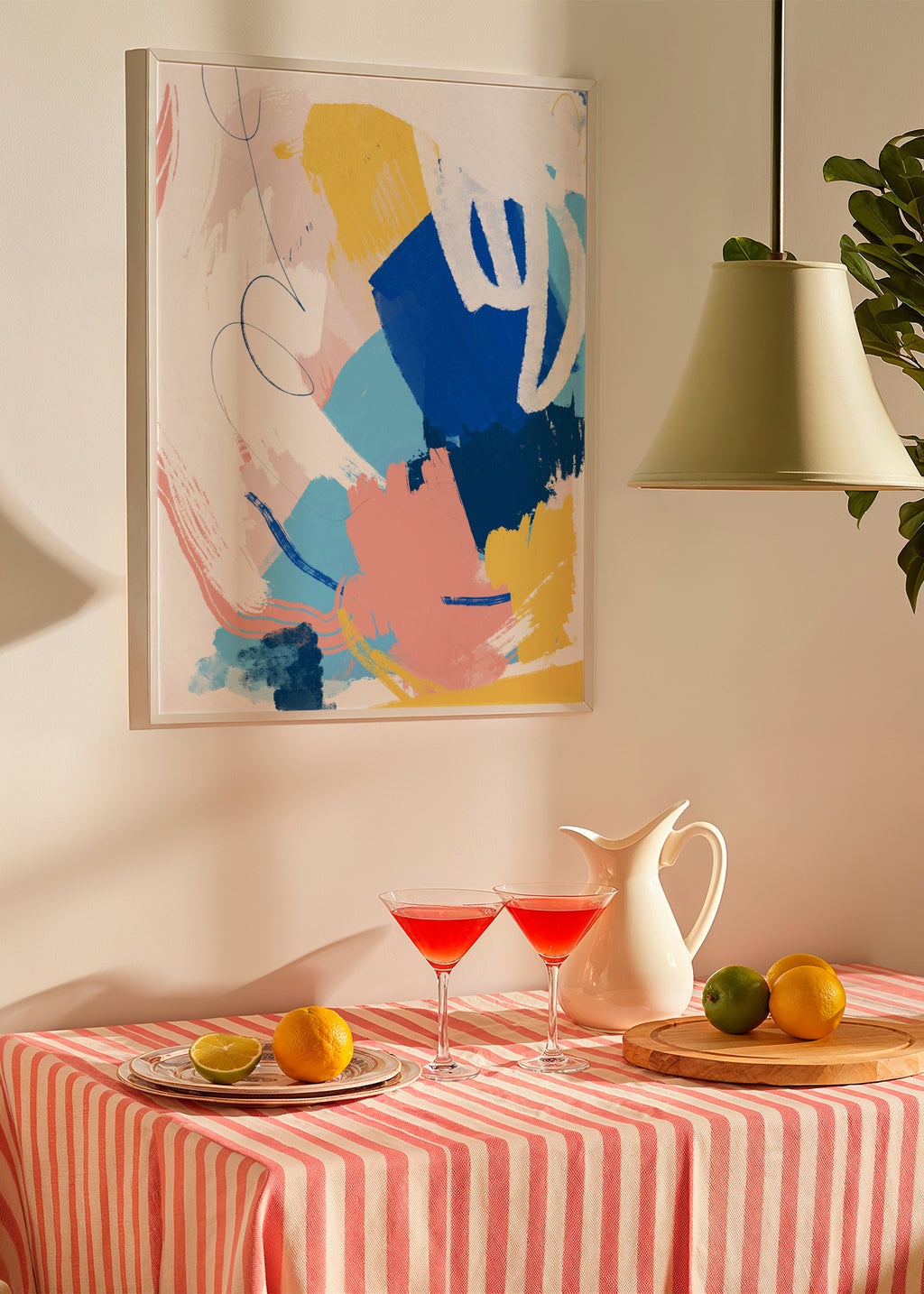 Chalk - Framed poster in an interior