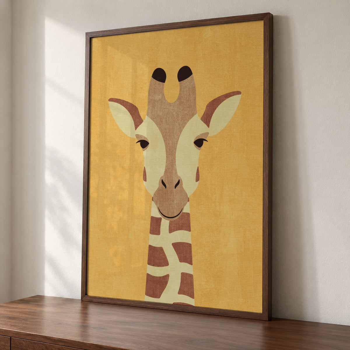 FAUNA / Giraffe - Framed poster detail