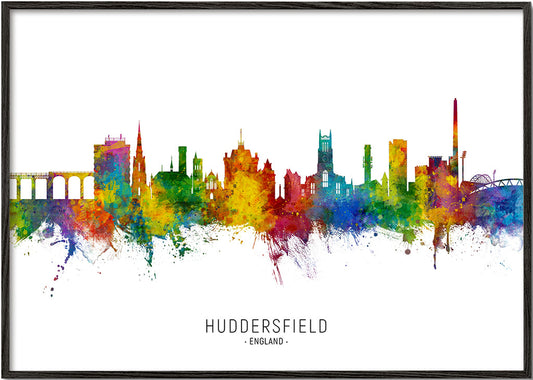 Huddersfield Skyline multicolor
