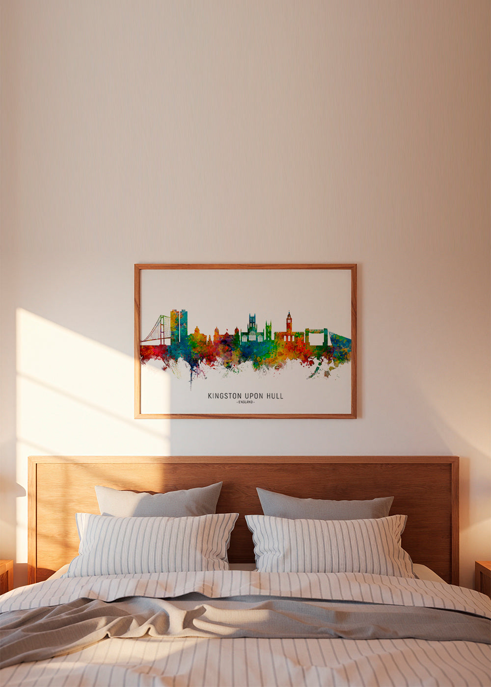 Kingston upon Hull Skyline multicolor