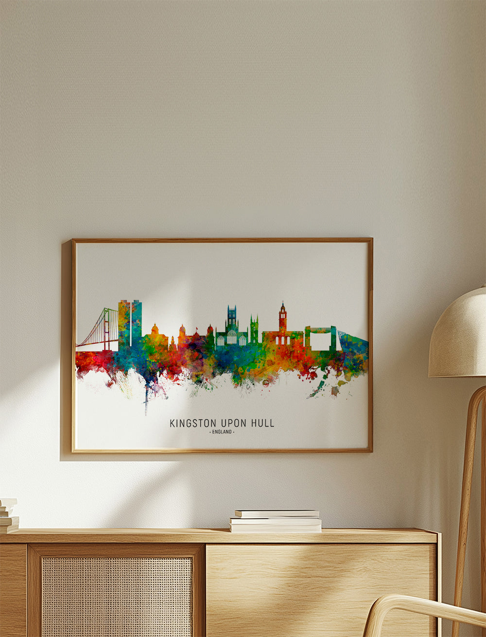 Kingston upon Hull Skyline multicolor