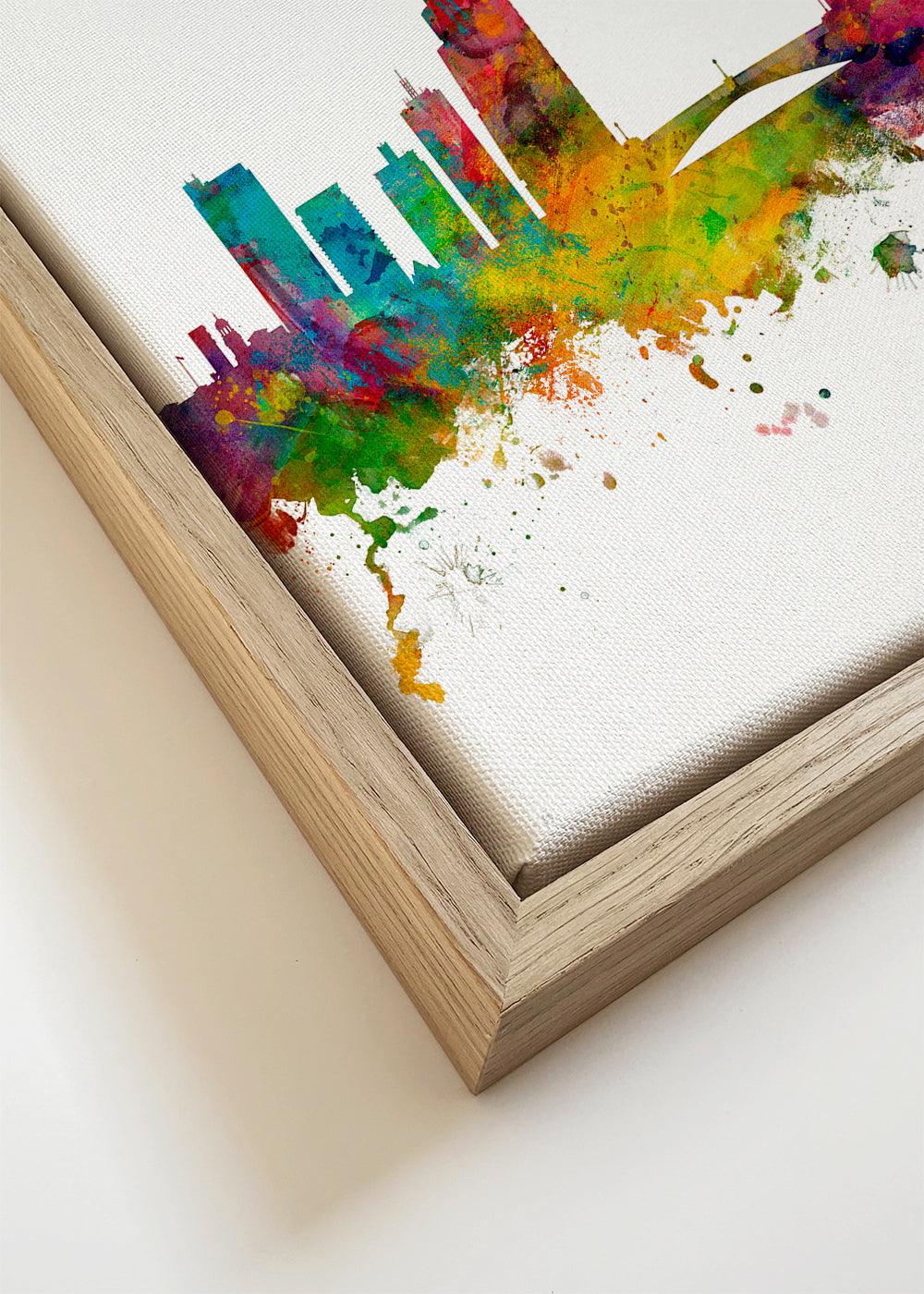 Leeds Skyline multicolor