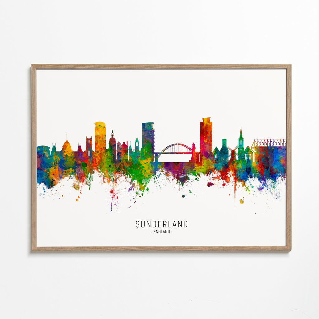 Sunderland Skyline multicolor