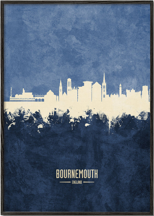 Bournemouth Skyline blue