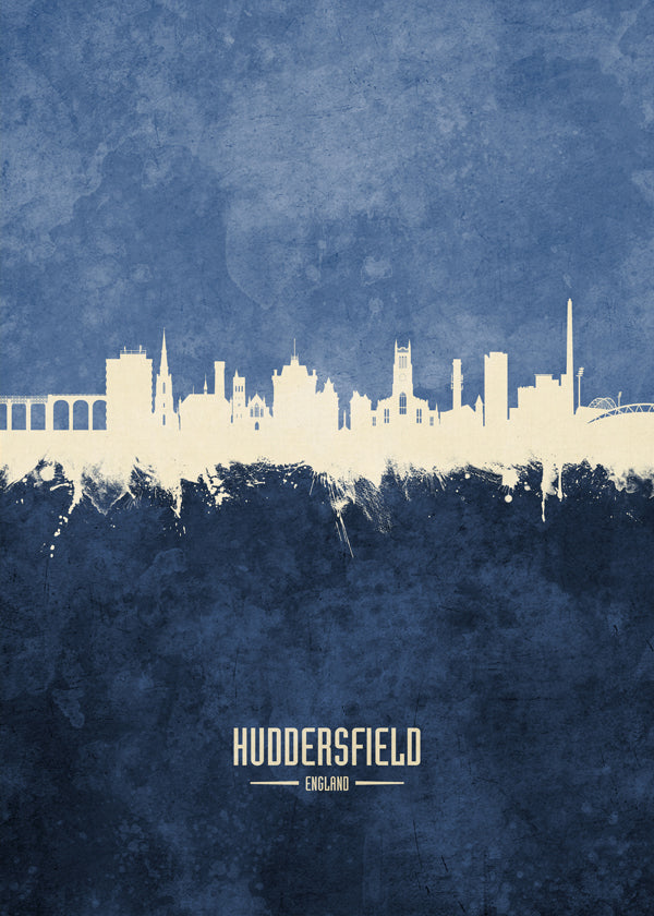 Huddersfield Skyline blue