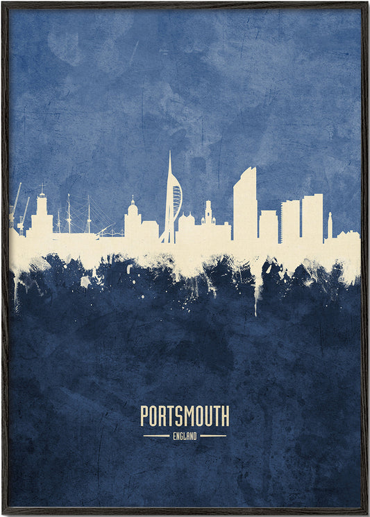 Portsmouth Skyline blue