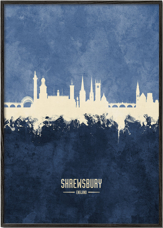 Shrewsbury Skyline blue