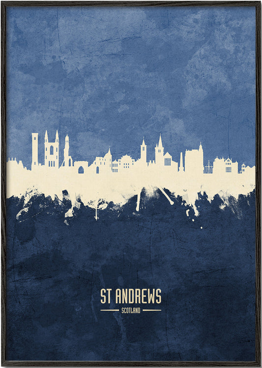 St Andrews Skyline blue