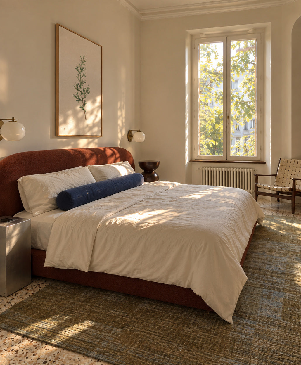 Rosemary Branch - Framed canvas in an interior