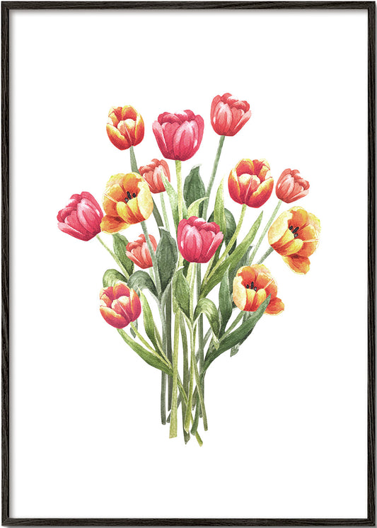Red Tulip Bouquet