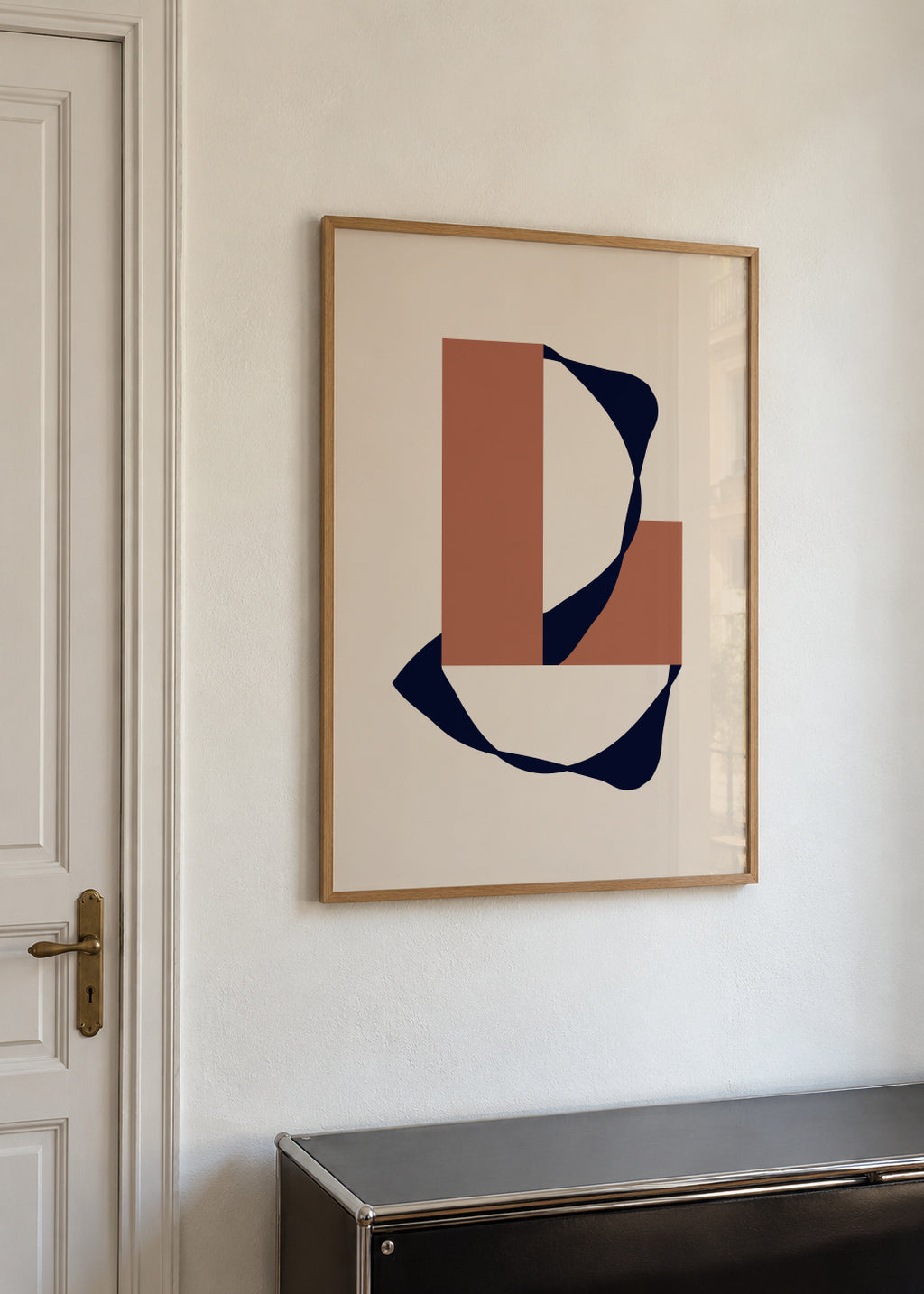 Form XXIV - Framed poster in an interior
