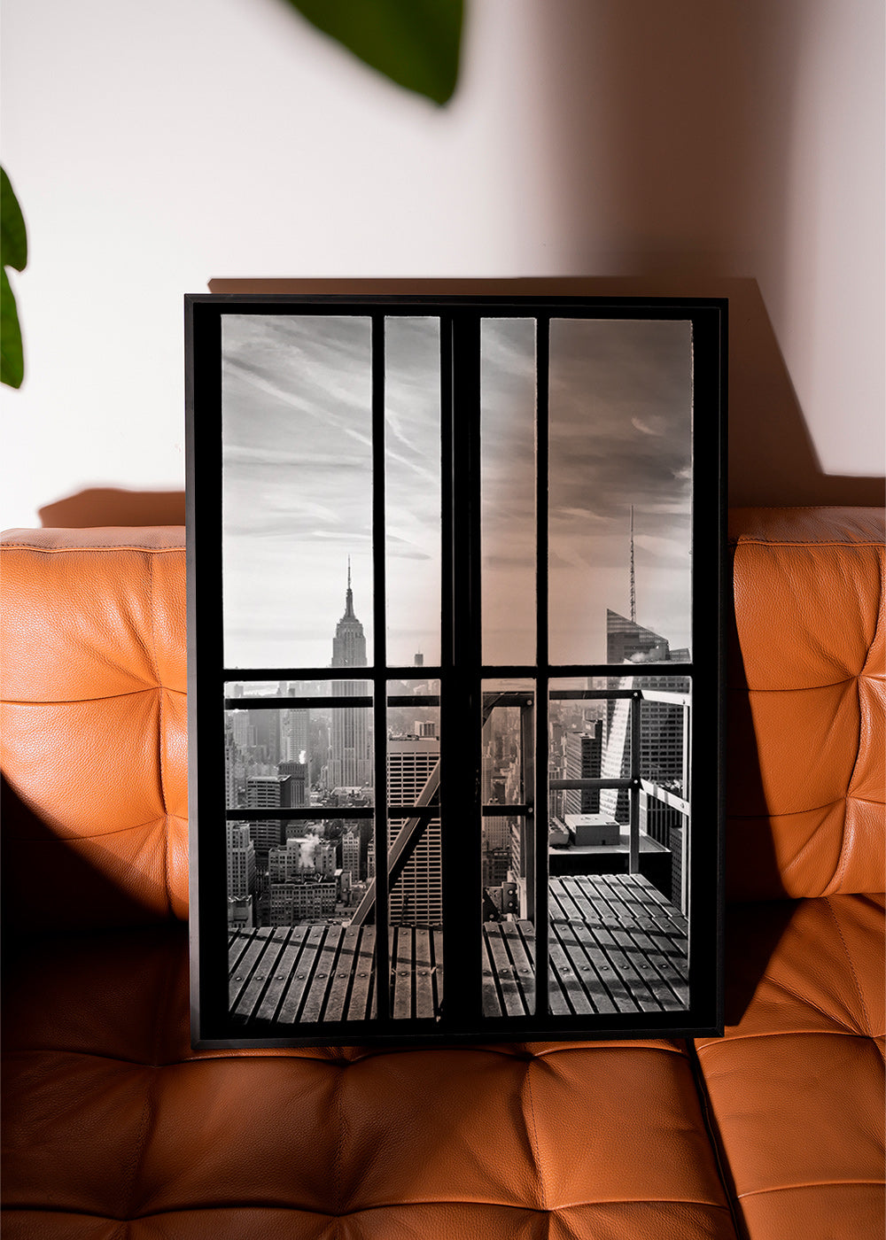 Cuadro de ciudades con vista desde ventana – Product1