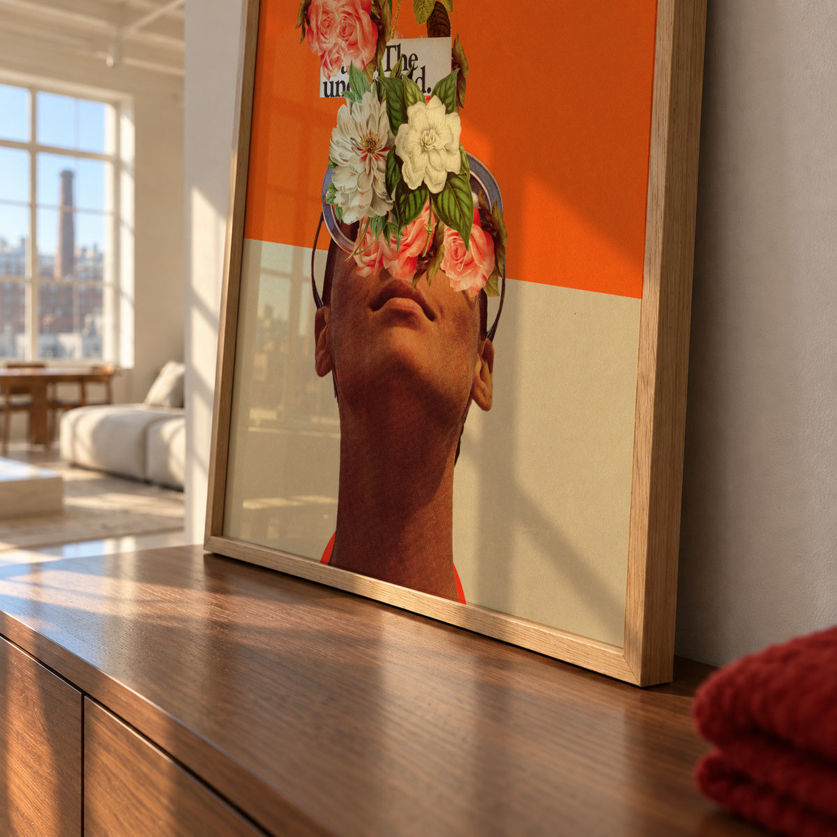 The Unexpected - Framed poster detail