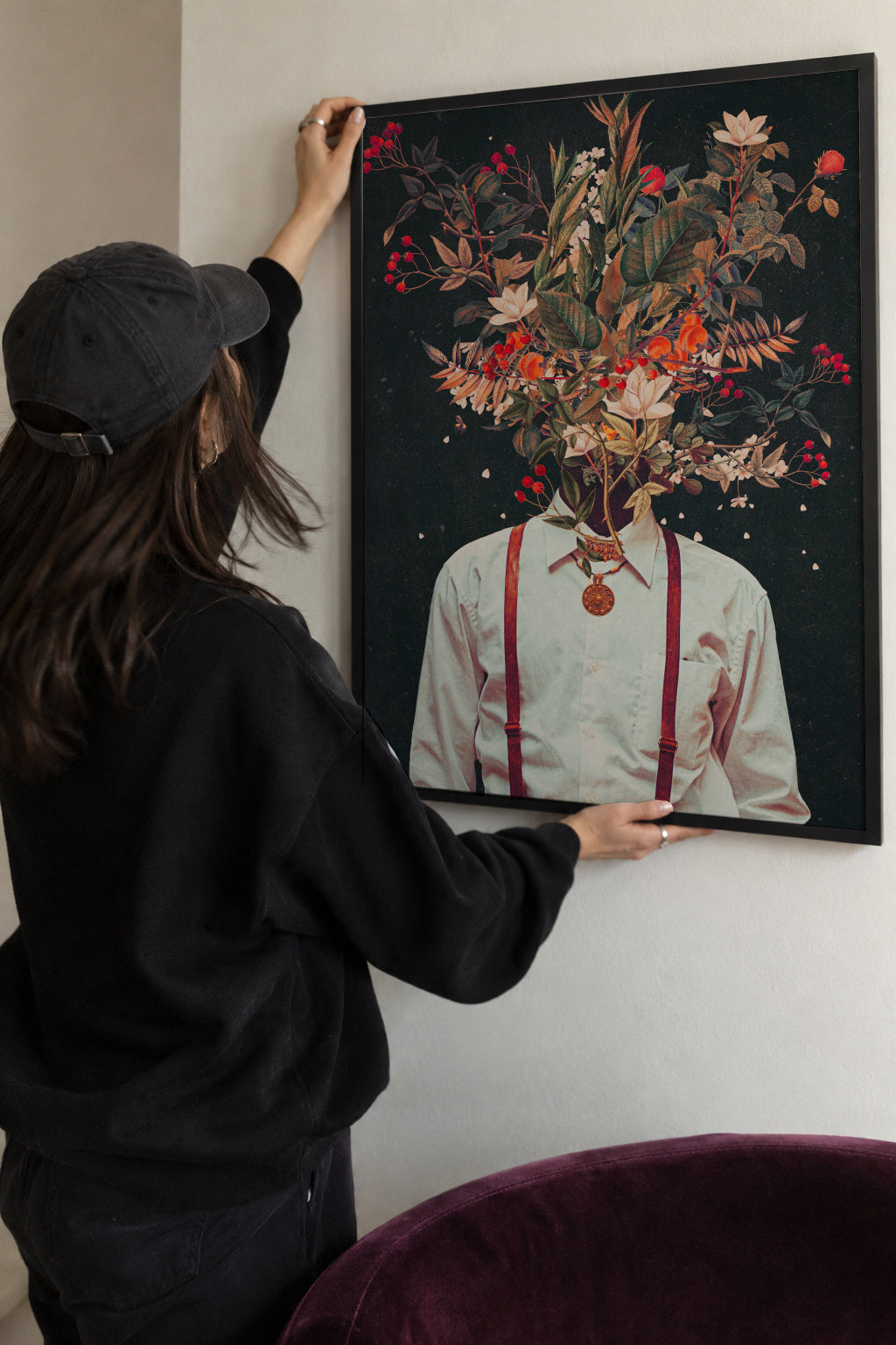 Foliage - Framed poster detail