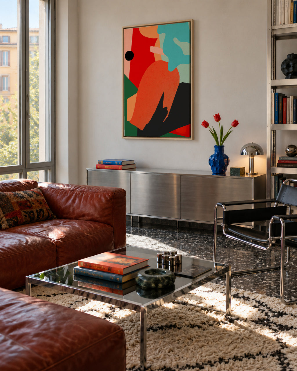 Ipioca - Framed canvas in an interior