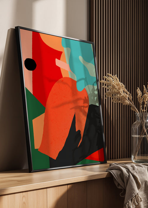 Ipioca - Framed poster in an interior