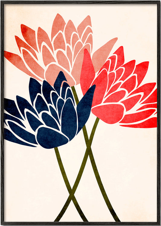 Three Blossoms