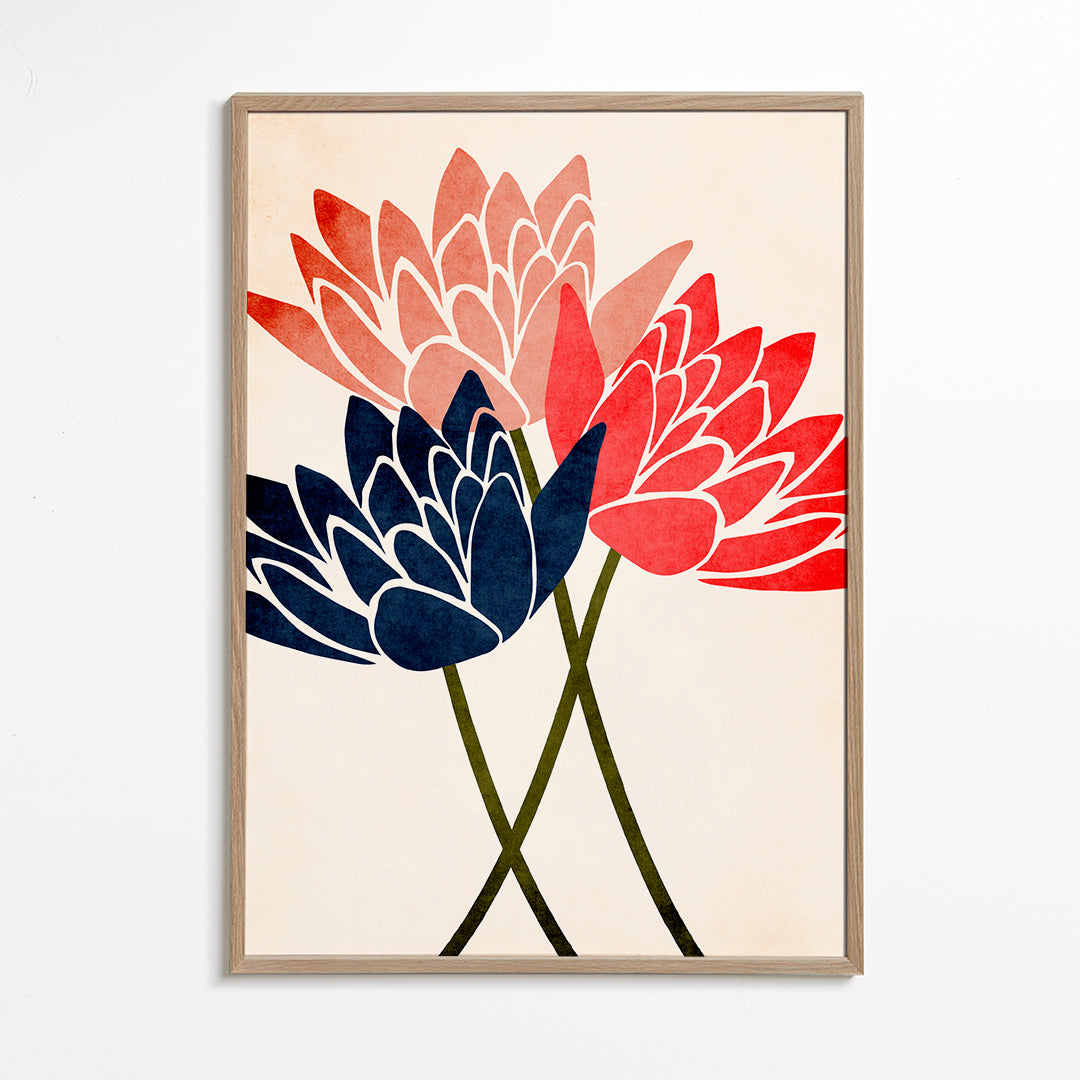 Three Blossoms