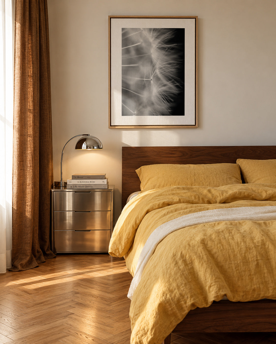 Blow it - Framed canvas in an interior