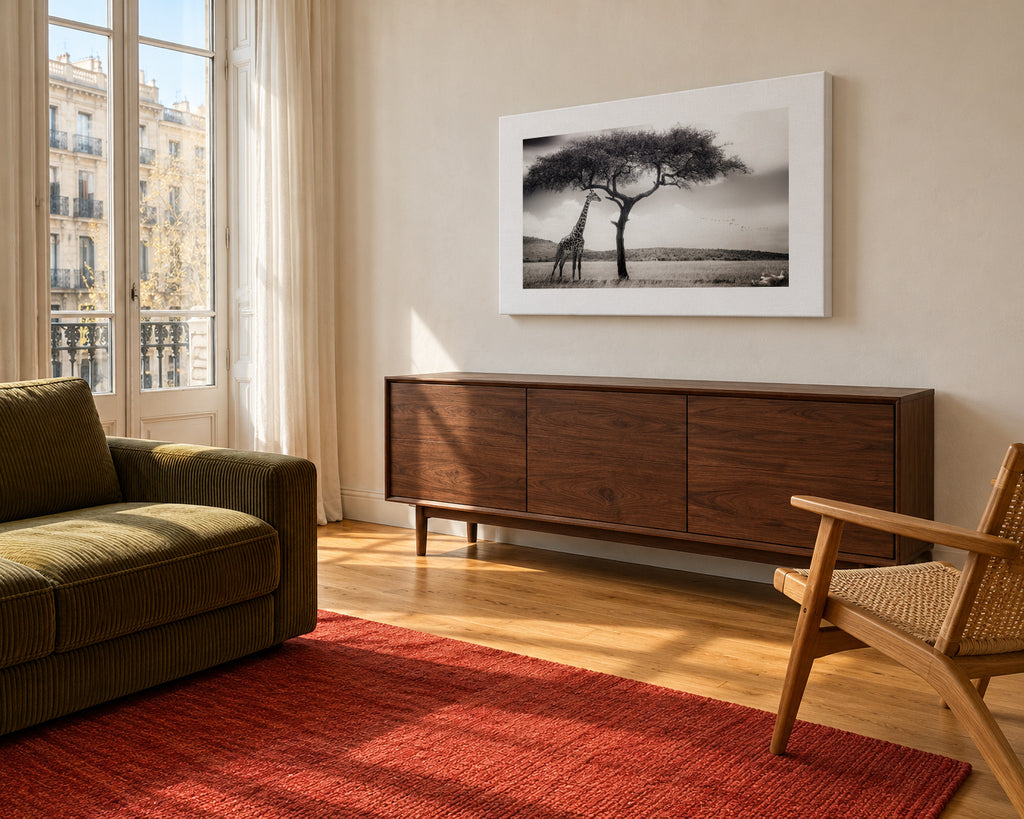 under the African sun - Unframed canvas in an interior