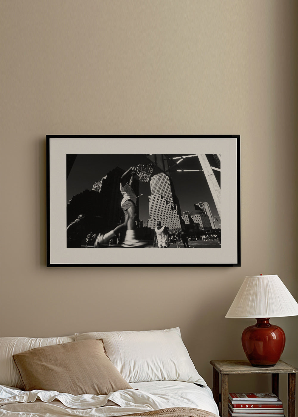 Dunking from the series Metropolis - Dieter Matthes
