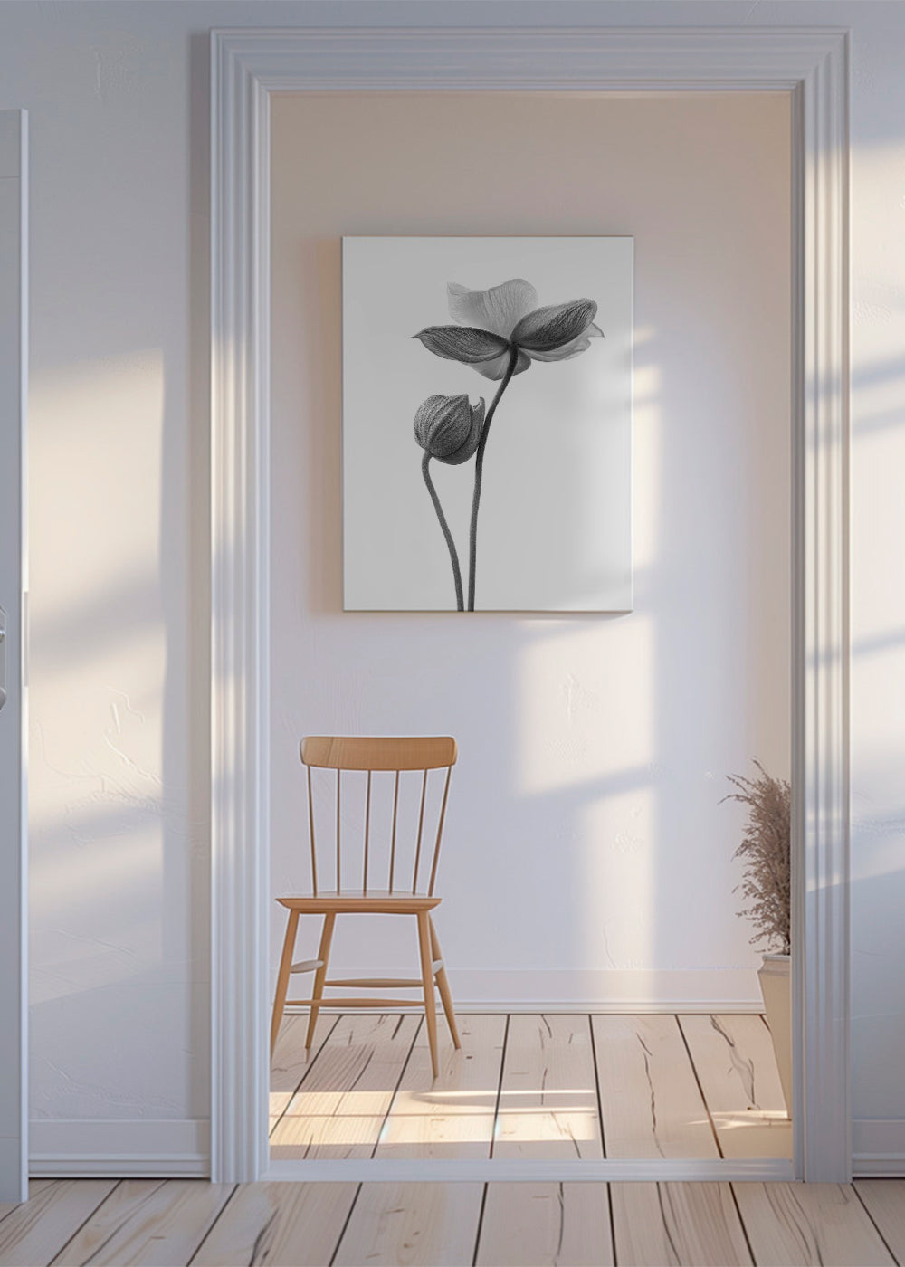 A little touch  monochrome - Lotte Grønkjær