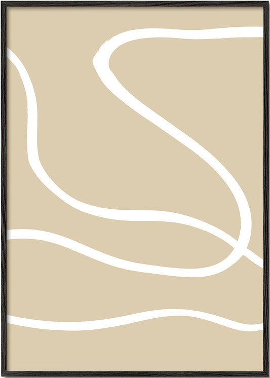 Beige Lines 01 - 1x Studio