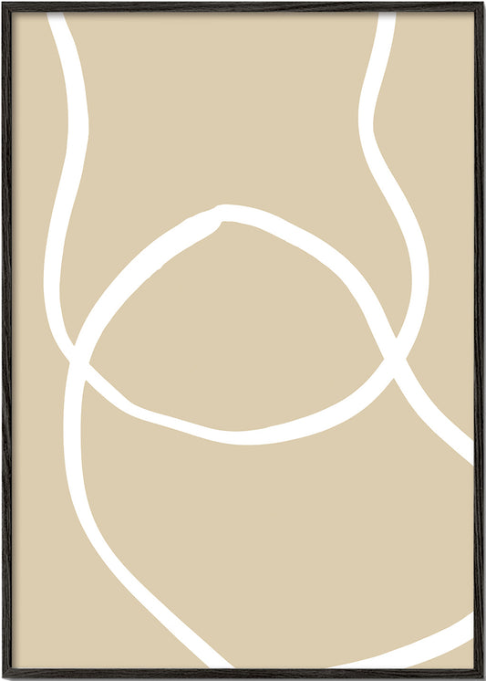 Beige Lines 04 - 1x Studio
