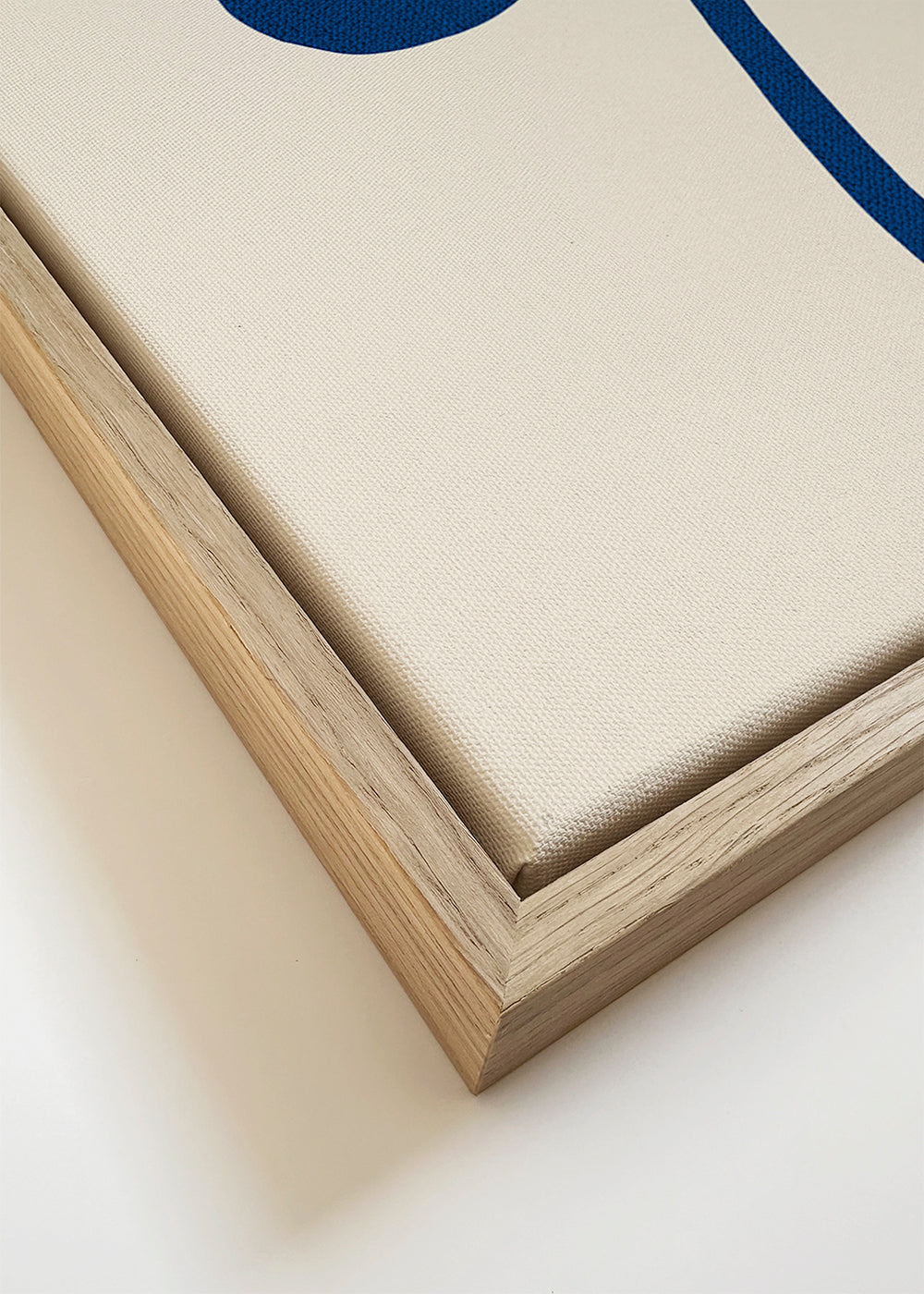 Monstera Canvas Blue - 1x Studio