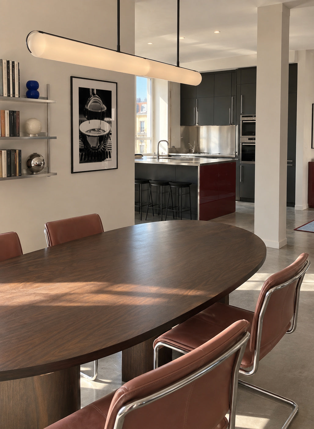 Coffee VI - Framed poster in an interior