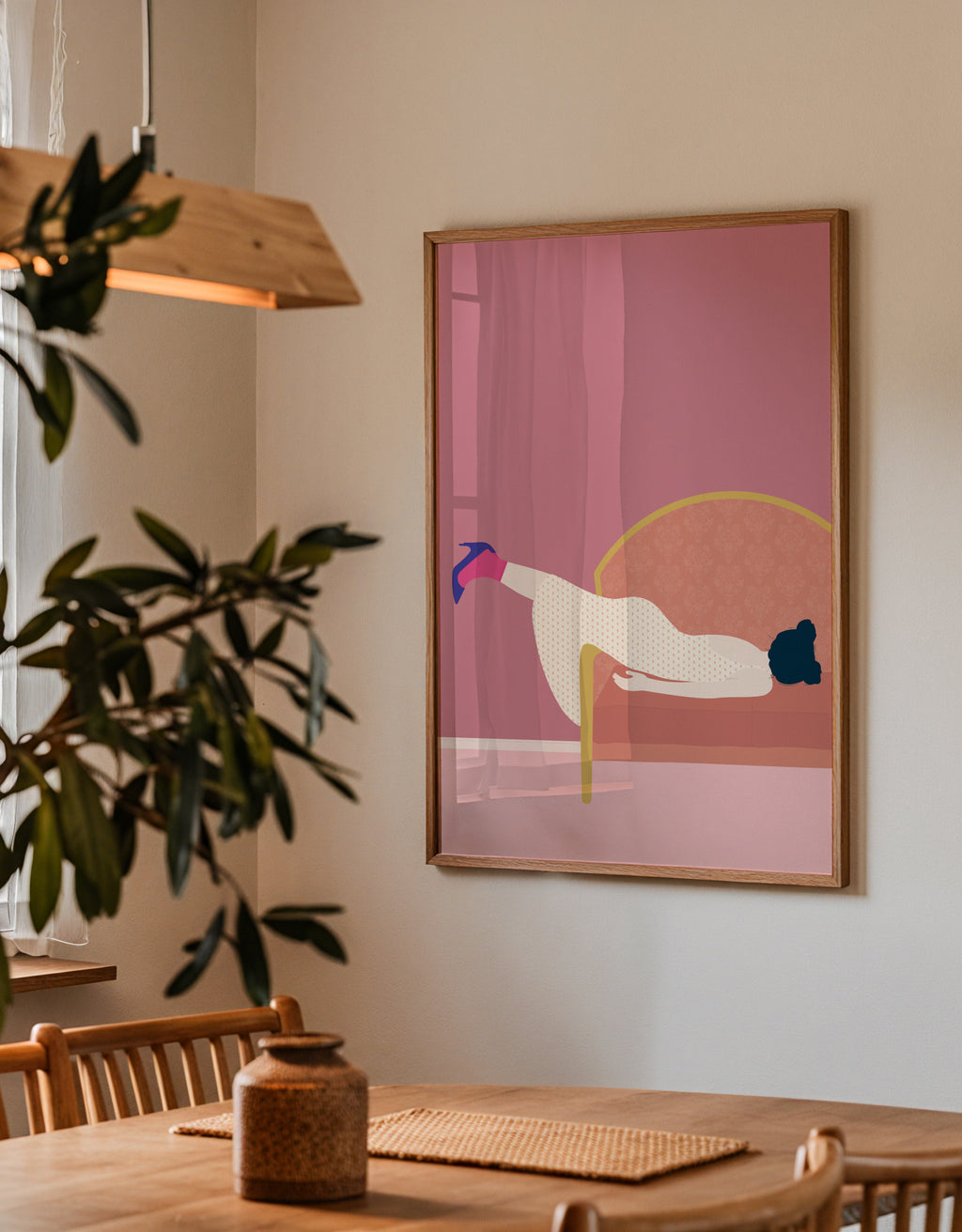 Maddies Mood - Framed poster detail