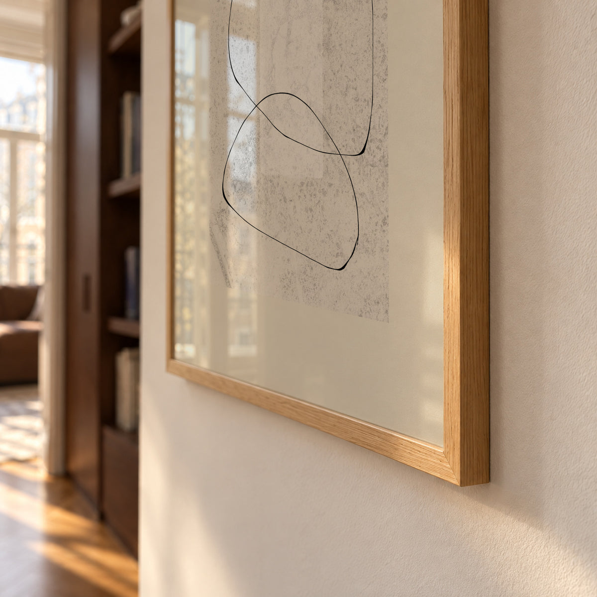 Composition IV - Framed poster detail